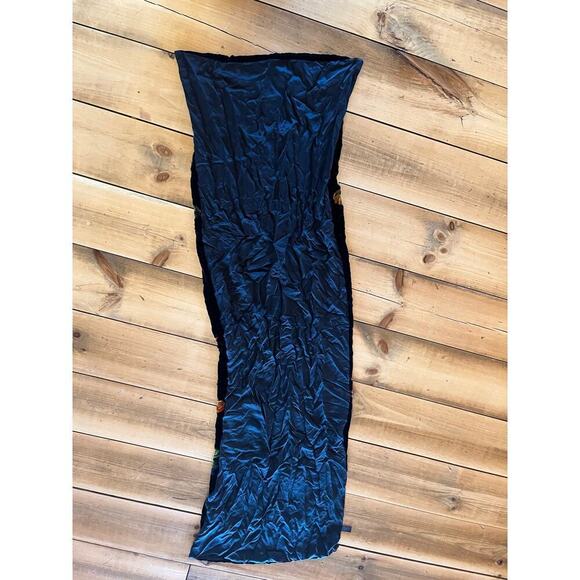 REDfish Designs Velvet & Silk Butterfly Scarf/wrap. Beautiful colors! - Picture 4 of 4